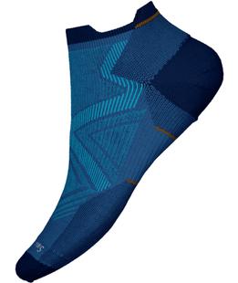 Smartwool Run Zero Cushion Low Ankle Socks LAGUNABLUE