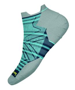 Smartwool Women's Run Targeted Cushion Stripe Low Ankle Socks TWILIGHTBLUE