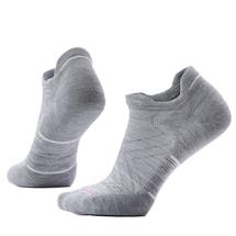 Smartwool Women's Run Targeted Cushion Low Ankle Socks LIGHTGRAYWHITE
