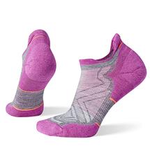 Smartwool Women's Run Targeted Cushion Low Ankle Socks MEDIUMGRAY
