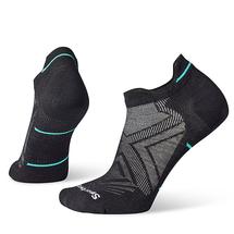 Smartwool Women's Run Zero Cushion Low Ankle Socks BLACK