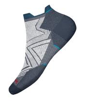 Smartwool Women's Run Zero Cushion Low Ankle Socks MEDIUMGRAY