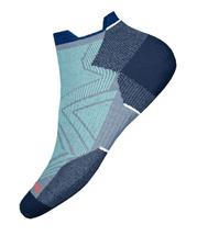 Smartwool Women's Run Zero Cushion Low Ankle Socks MISTBLUE