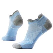 Smartwool Women's Run Zero Cushion Low Ankle Socks SERENEBLUE