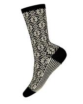 Smartwool Women's Everyday Traditional Snowflake Crew Socks BLACK