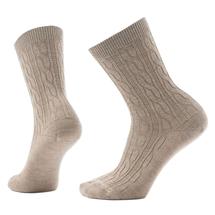 Smartwool Women's Everyday Cable Crew Socks FOSSIL