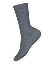 Smartwool Women's Everyday Cable Crew Socks MEDIUMGRAY
