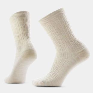 Smartwool Women's Everyday Cable Crew Socks MOONBEAM