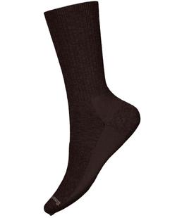 Smartwool Everyday Solid Rib Crew Socks CHESTNUT