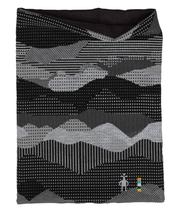 Smartwool Thermal Merino Reversible Pattern Neck Gaiter BLACKMOUNTAINSCAPE
