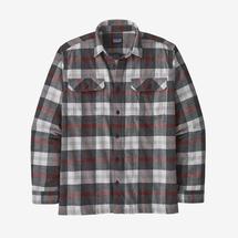 Patagonia Men's Long-Sleeved Organic Cotton Midweight Fjord Flannel Shirt FORI