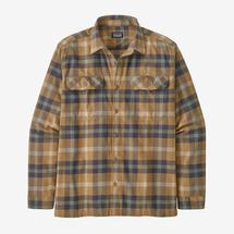 Patagonia Men's Long-Sleeved Organic Cotton Midweight Fjord Flannel Shirt FORM