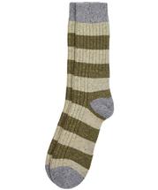 Barbour Houghton Stripe Sock OLIVE