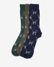 Barbour Pointer Dog Socks Gift Box MIXED