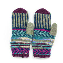 Lost Horizons Women's Nina Mittens PLUM