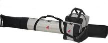 Athalon Deluxe Two-Piece Ski & Boot Bag Combo SILVER/BLACK