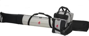 Athalon Deluxe Two-Piece Ski & Boot Bag Combo SILVER/BLACK