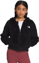 The North Face Girls’ Suave Oso Full-Zip Hooded Jacket TNFBLACK