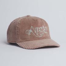 Coal The Rally Cry Low Profile Corduroy Cap PINK