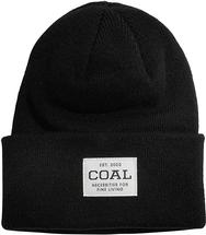 Coal Uniform Acrylic Knit Cuff Beanie BLACK