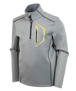 Sunice Boys' Nixon Stretchlite Half-Zip Pullover MONUMENTGREY