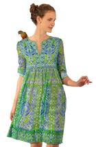 Gretchen Scott Crinkly Borderline Dress - Watteau WATTEAU/KELLYBLUE