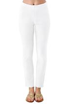 Gretchen Scott Cotton / Spandex GripeLess Pants - Solid WHITE