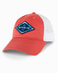 Southern Tide Men's Classic Stripe Trucker CORAL