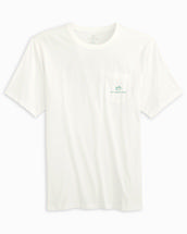 Southern Tide Men's Palm Frond Skipjack Fill T-Shirt CLASSICWHITE