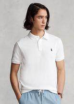Polo Ralph Lauren Men's Custom Slim Fit Spa Terry Polo Shirt WHITE