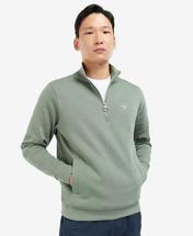 Barbur Men's Rothley Half-Zip Sweatshirt AGAVEGREEN