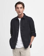 Barbour Men's Washed Cotton Overshirt NAVY