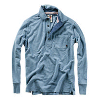 Relwen Men's Loopback Polo BLUESTEEL