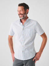 Faherty Men's Short-Sleeve Breeze Shirt SKYCANOPYPRINT