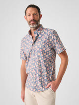 Faherty Men's Short-Sleeve Breeze Shirt FADEDFLORALBATIK