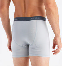 Free Fly Men's Bamboo Clearwater Boxer Brief ASPENGREY