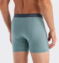 Free Fly Men's Bamboo Clearwater Boxer Brief SHALEGREEN