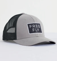 Free Fly Wave Trucker Hat CEMENT