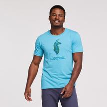 Cotopaxi Men's Altitude Llama Organic T-Shirt POOLSIDE