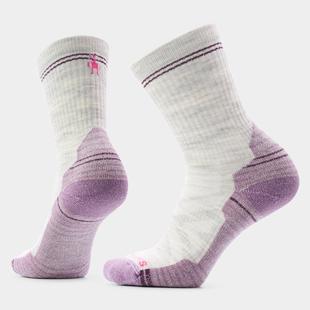 Smartwool Women's Hike Light Cushion Crew Socks ASHPURPLEDAWN