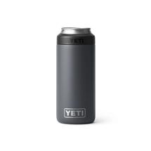 YETI Rambler 12 oz. Colster Slim Can Cooler Charcoal CHARCOAL