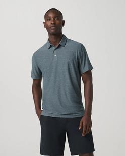 Vuori Men's Strato Tech Polo BLUESEAHEATHER