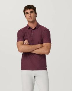 Vuori Men's Strato Tech Polo FIGHEATHER