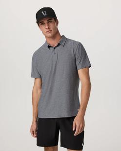 Vuori Men's Strato Tech Polo HEATHERGREY