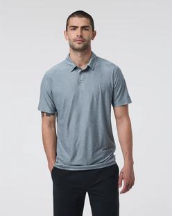 Vuori Men's Strato Tech Polo MISTHEATHER