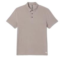 Vuori Men's Strato Tech Polo MOCHAHEATHER