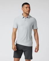 Vuori Men's Strato Tech Polo PLATINUMHEATHER