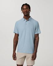 Vuori Men's Strato Tech Polo RAINDROPHEATHER