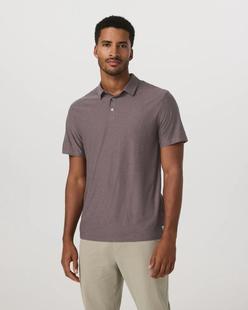 Vuori Men's Strato Tech Polo TIMBERHEATHER