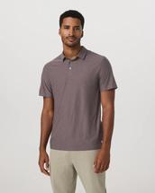 Vuori Men's Strato Tech Polo TIMBERHEATHER